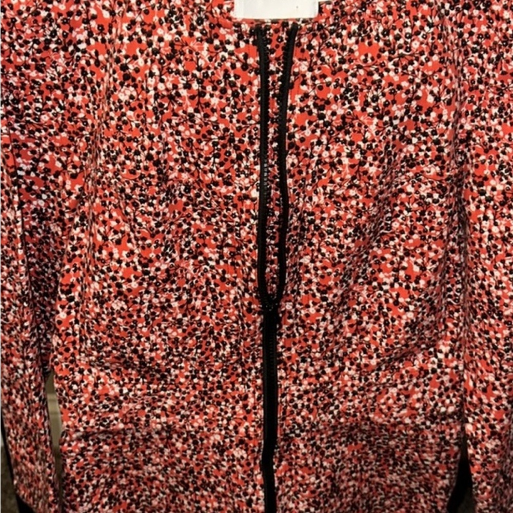 Rebecca Minkoff Red and Black Patterned Jumpsuit - Picture 5 of 8